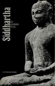 Siddhartha cover