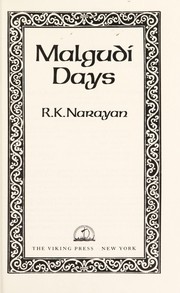 Malgudi Days cover