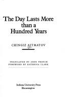 The Day Lasts More than a Hundred Years cover