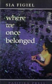 Where We Once Belonged cover
