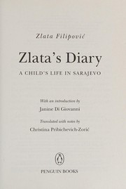 Zlata's Diary cover